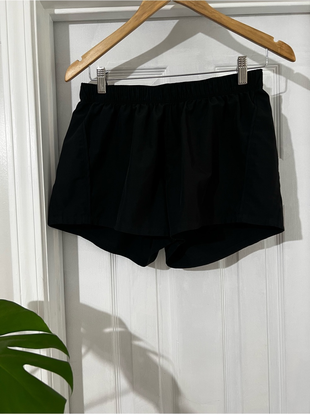 New Balance Black Women's Athletic Shorts with Elastic Waistband